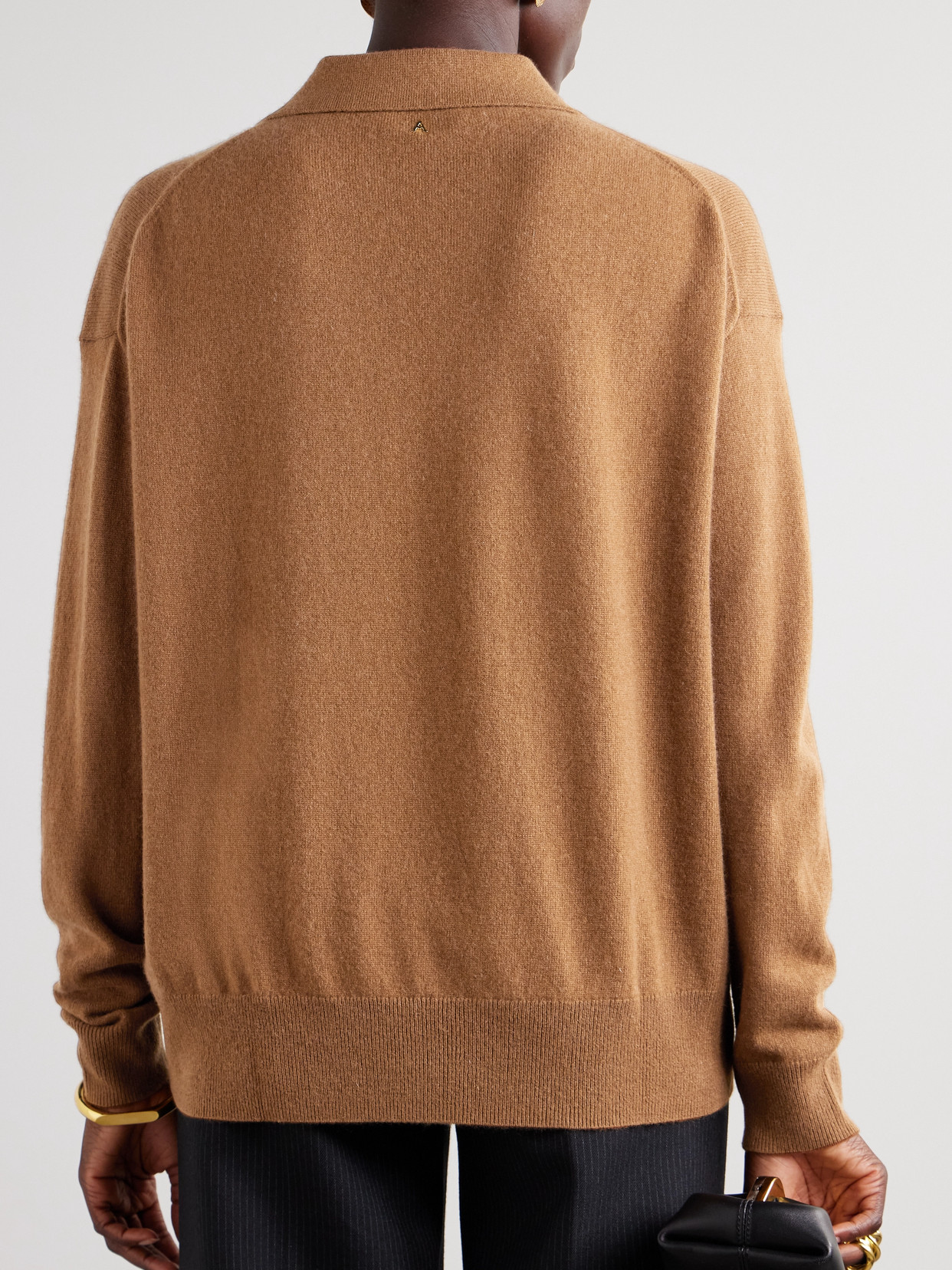 Altuzarra Zaq Cashmere Sweater In Brown