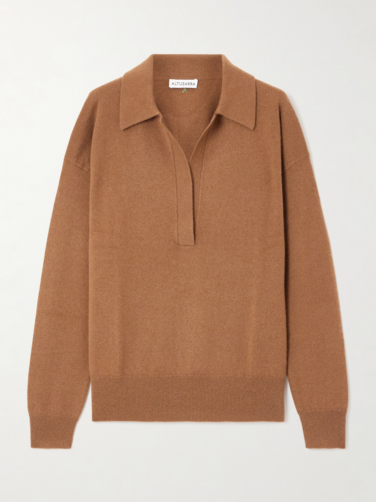 Altuzarra Zaq Cashmere Sweater In Brown