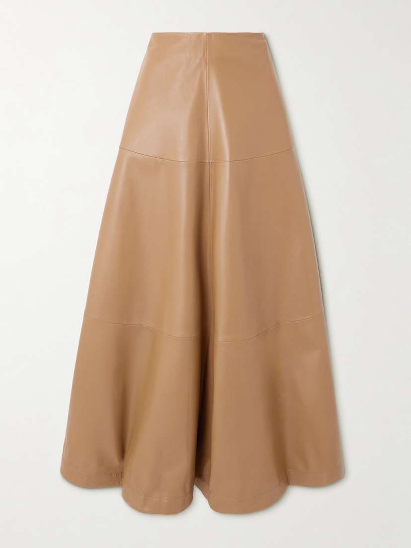 Altuzarra Varda Leather Maxi Skirt