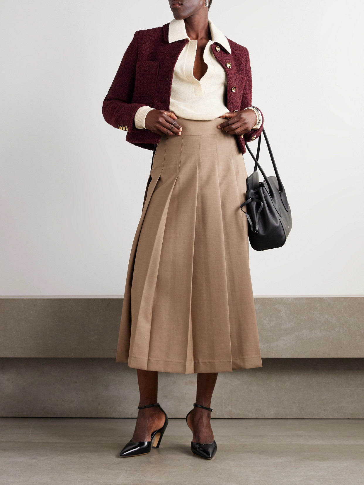 Altuzarra Zaq Cashmere Sweater In Neutral