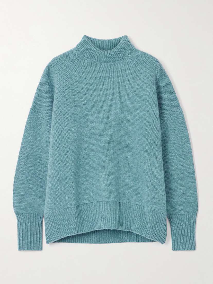Le Kasha Bagan Organic Cashmere Turtleneck Sweater