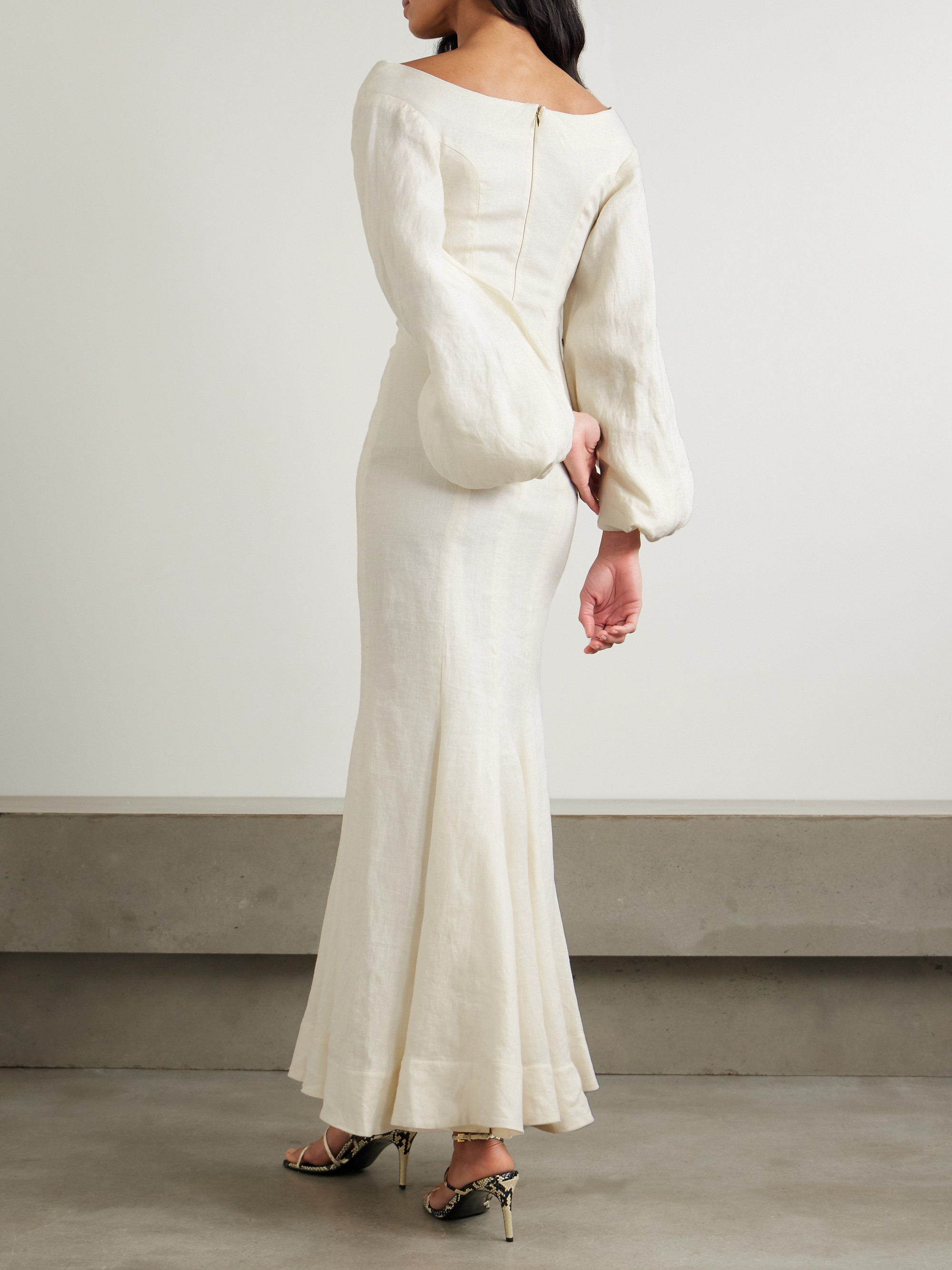 chinese dress ladies Alheli Petalo Embroidered Maxi Dress