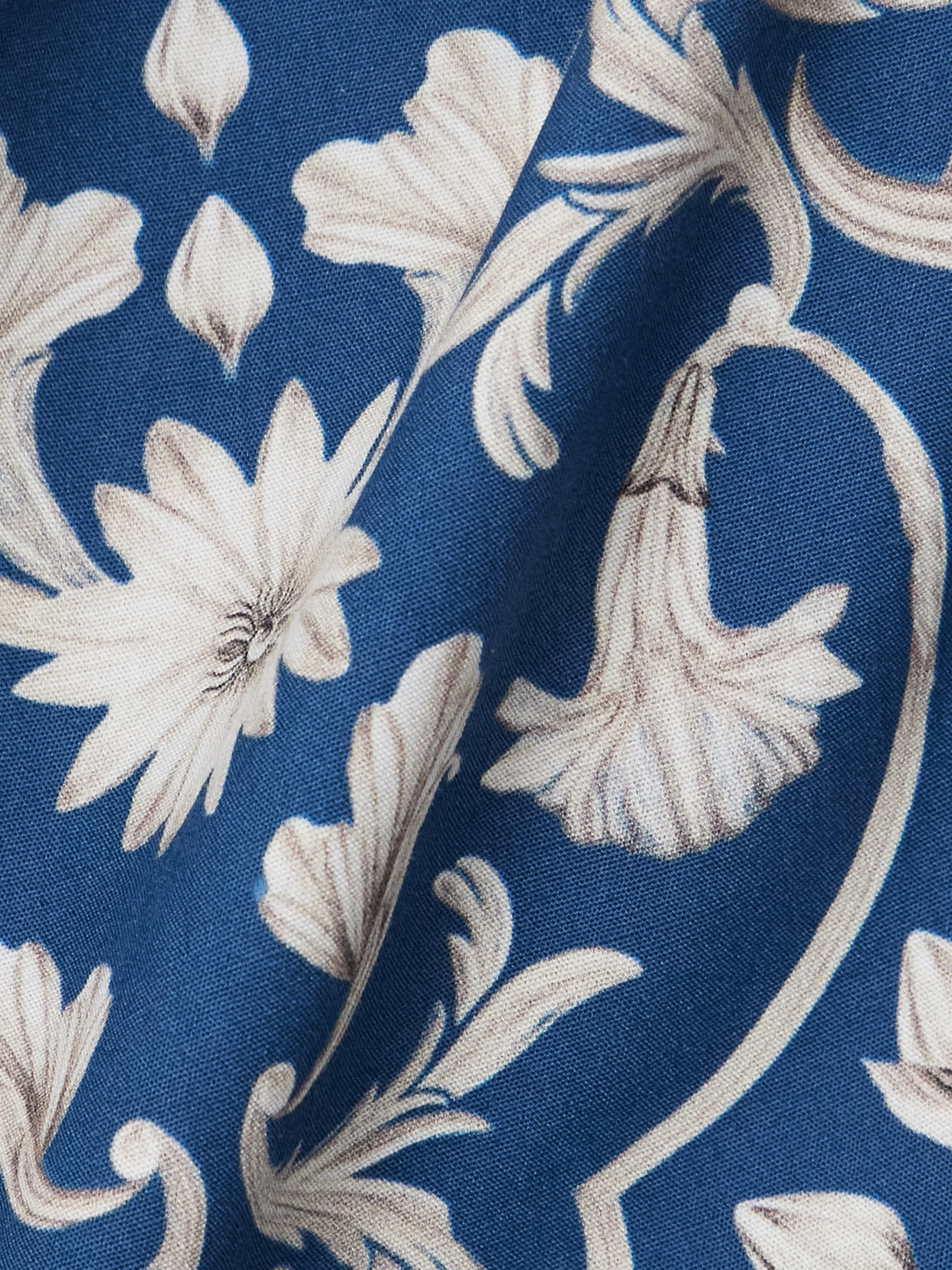 Shop Agua By Agua Bendita Lima Ribbons Tiered Floral-print Cotton Mini Dress In Blue