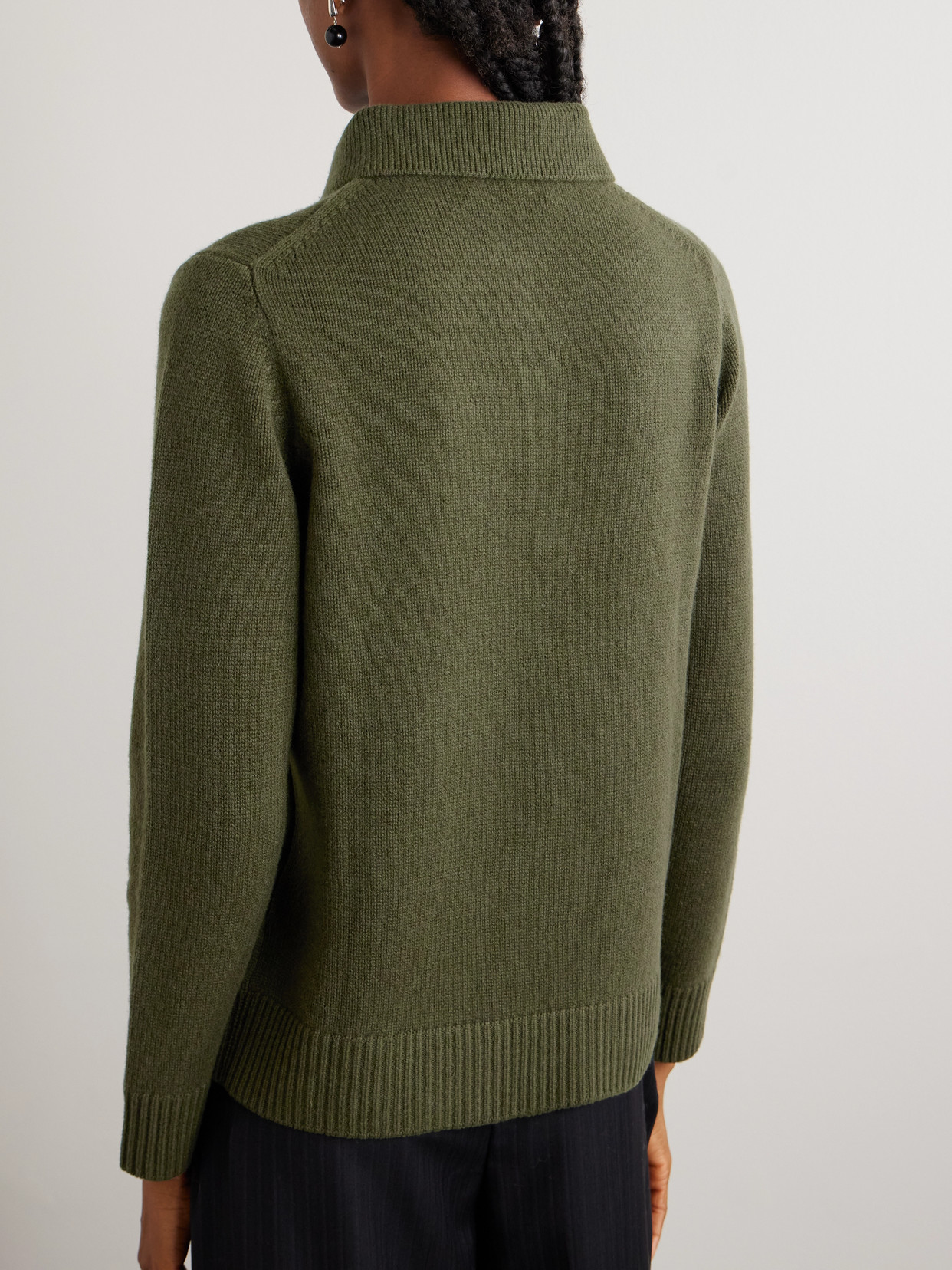 Bessi Cashmere Polo Sweater