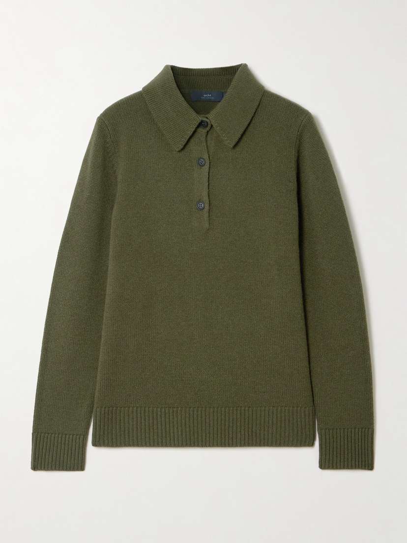 Arch4 Bessi Cashmere Polo Sweater