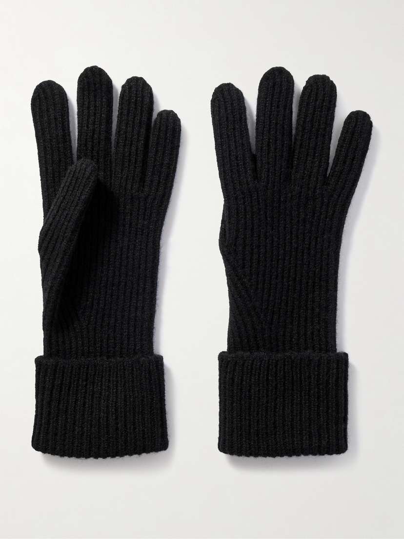 Arch4 Juliann Ribbed Cashmere Gloves