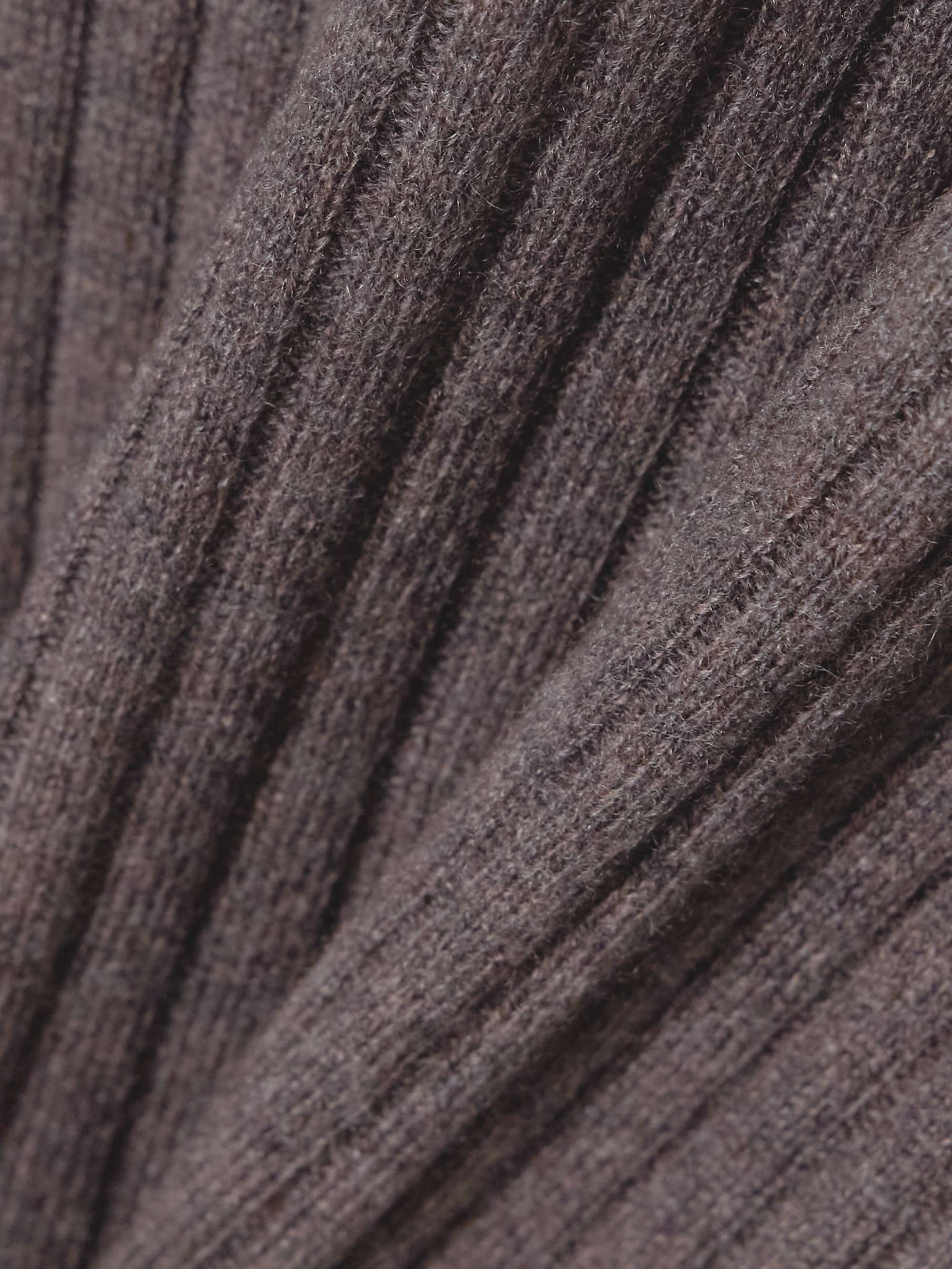 ARCH4 Ariana ribbed organic cashmere turtleneck sweater