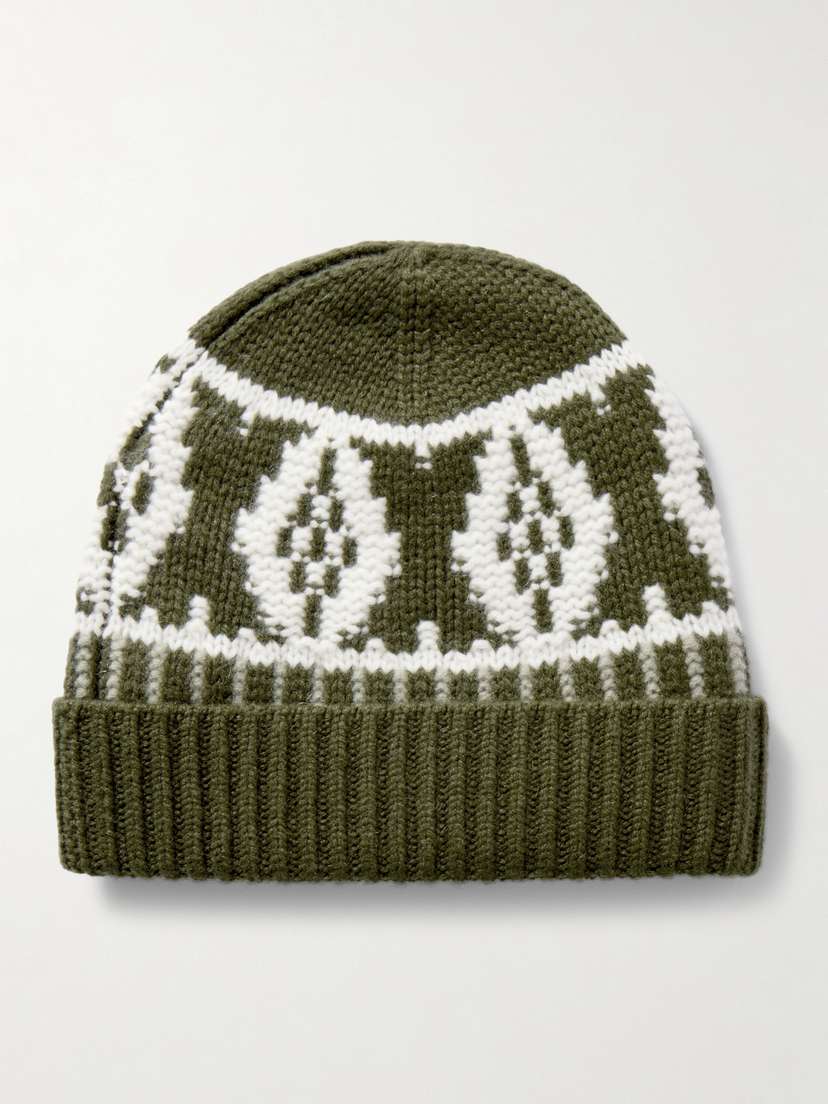 Arch4 Lorenz Fair Isle Cashmere Beanie