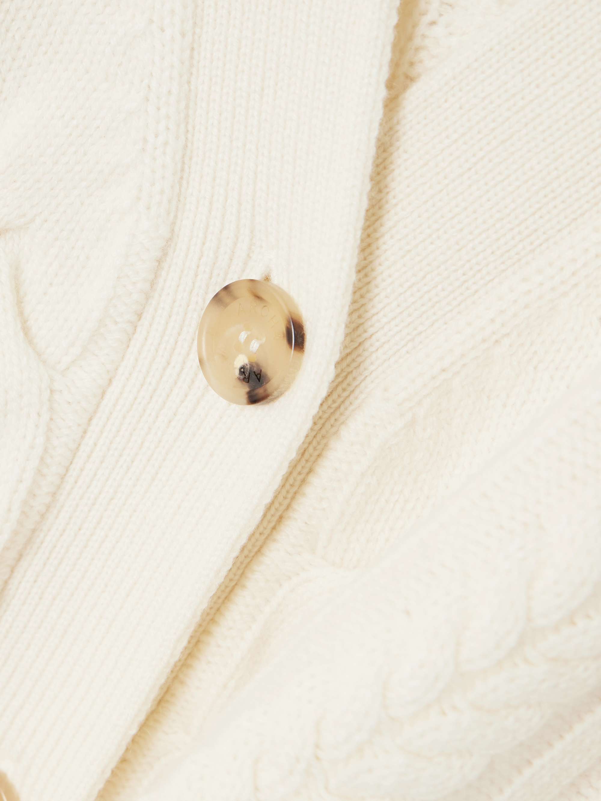 ARCH4 Pimlico cable-knit cashmere cardigan