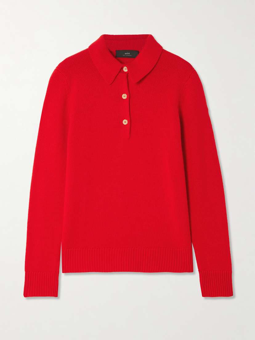 Arch4 Bessi Cashmere Polo Sweater