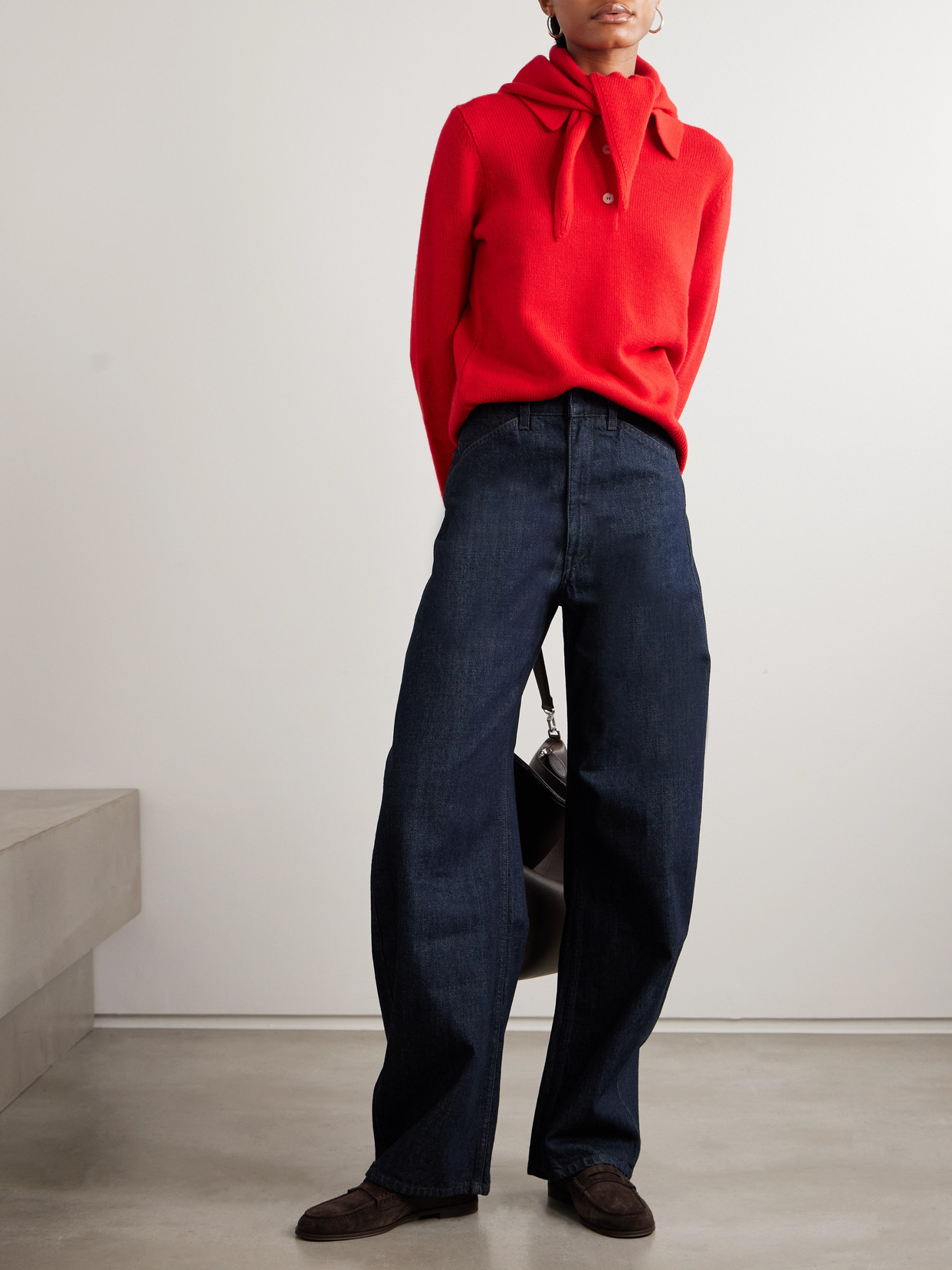 Bessi Cashmere Polo Sweater