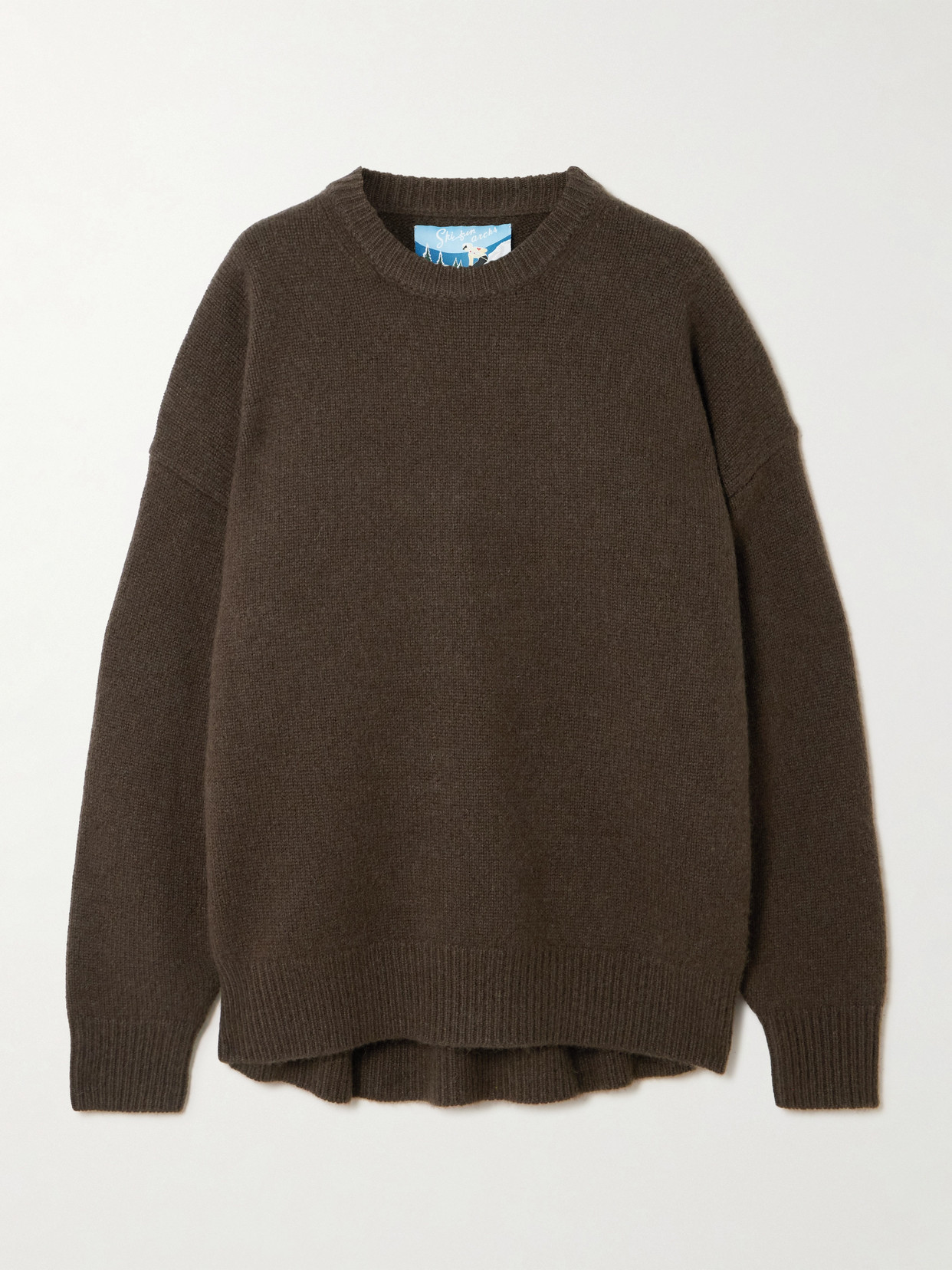 Arch4 Islington Cashmere Sweater In Brown