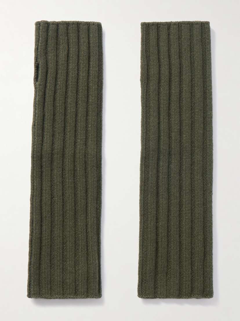 Arch4 Ribbed Cashmere Wrist Warmers