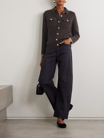arch4 Sackville cashmere cardigan
