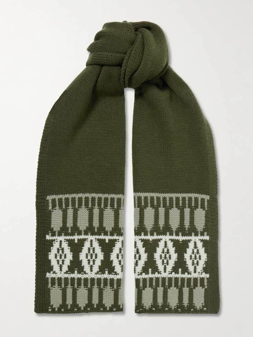 Arch4 Austria Fair Isle Cashmere Scarf