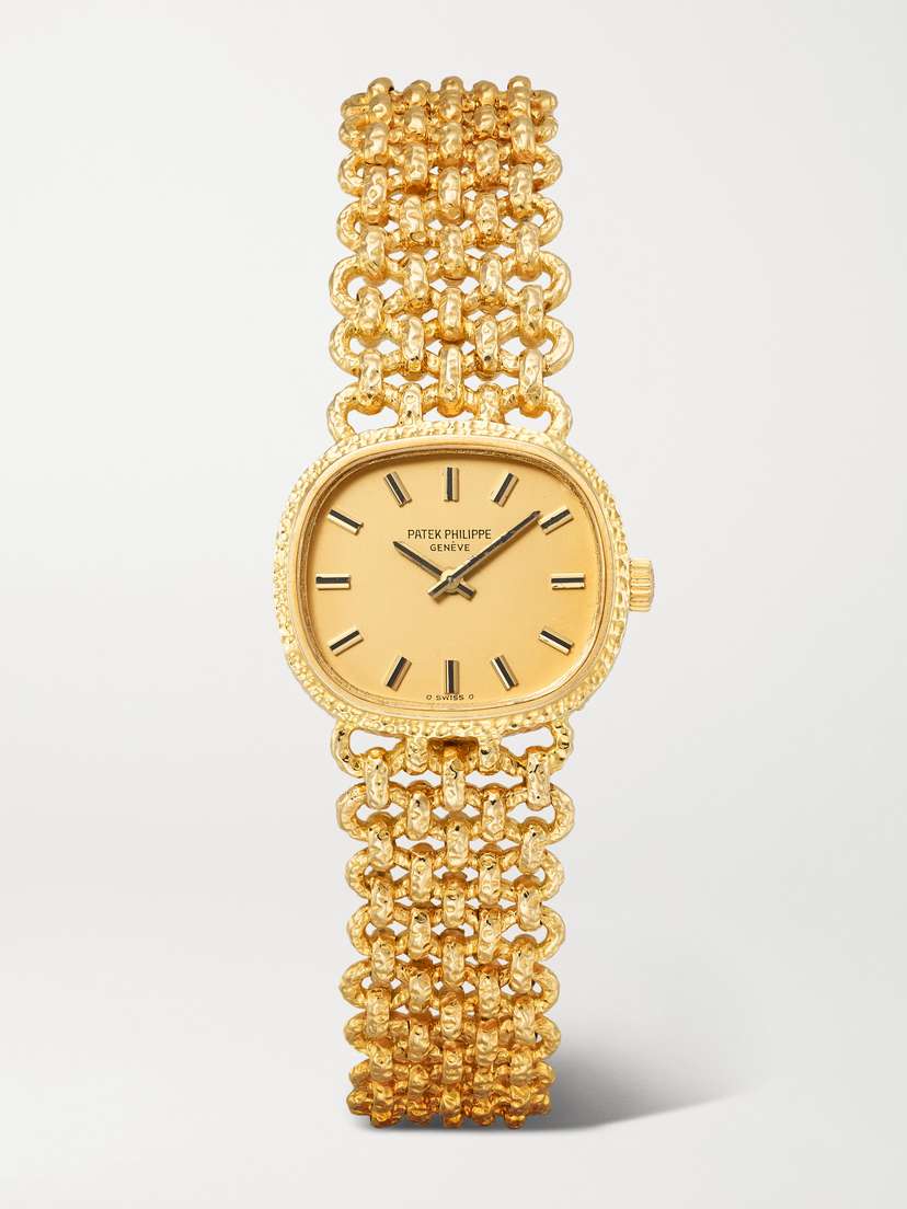 Stephanie Windsor + Patek Philippe Vintage 1980 Ellipse Hand-wound 22mm 18-karat Gold Watch, Ref. No. 4133/1