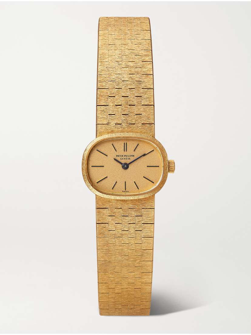 Stephanie Windsor + Patek Philippe Vintage 1973 Ellipse Hand-wound 22mm 18-karat Gold Watch, Ref. No. 3373/1