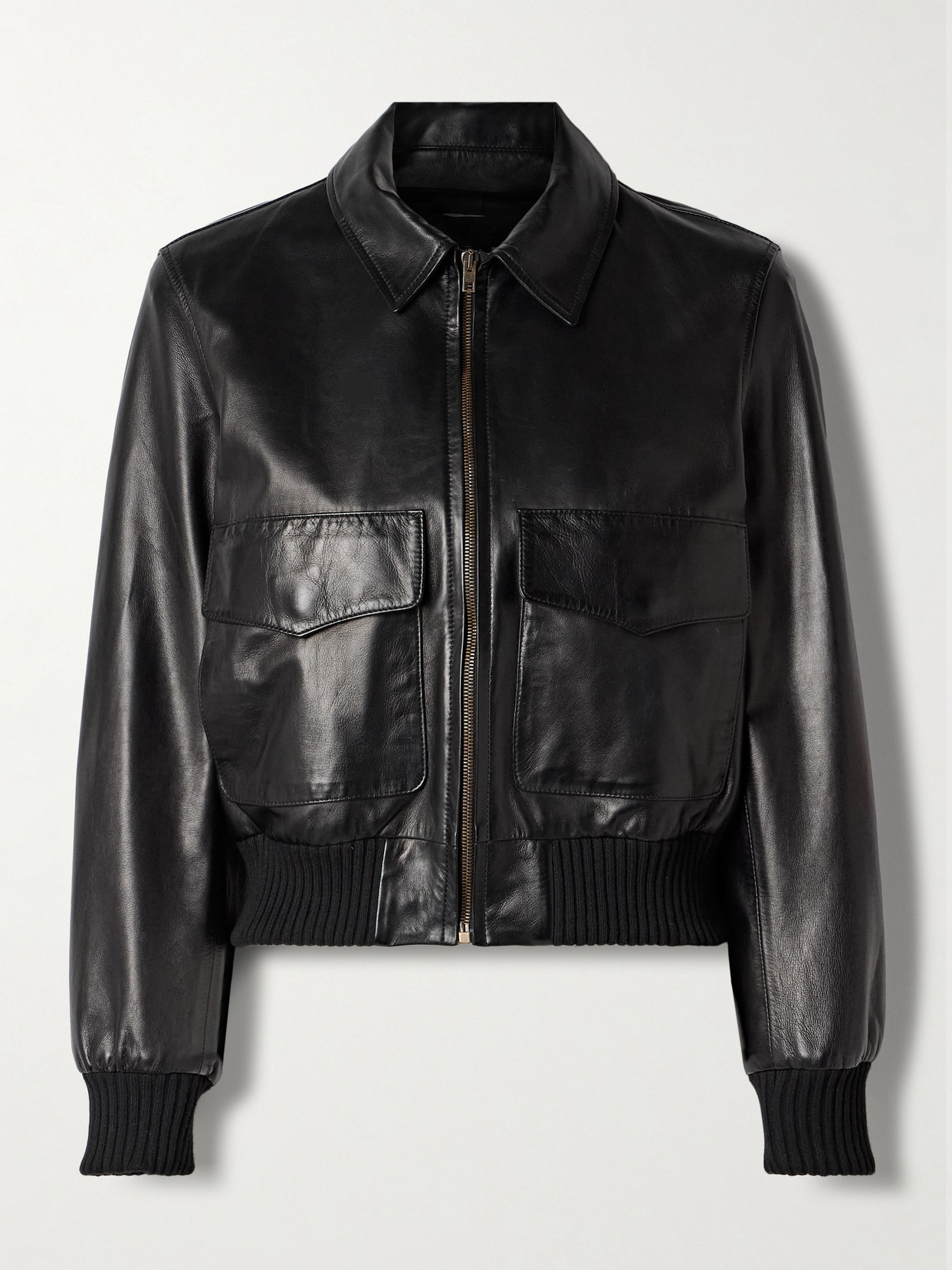 Nili Lotan Redley Leather Jacket In Black