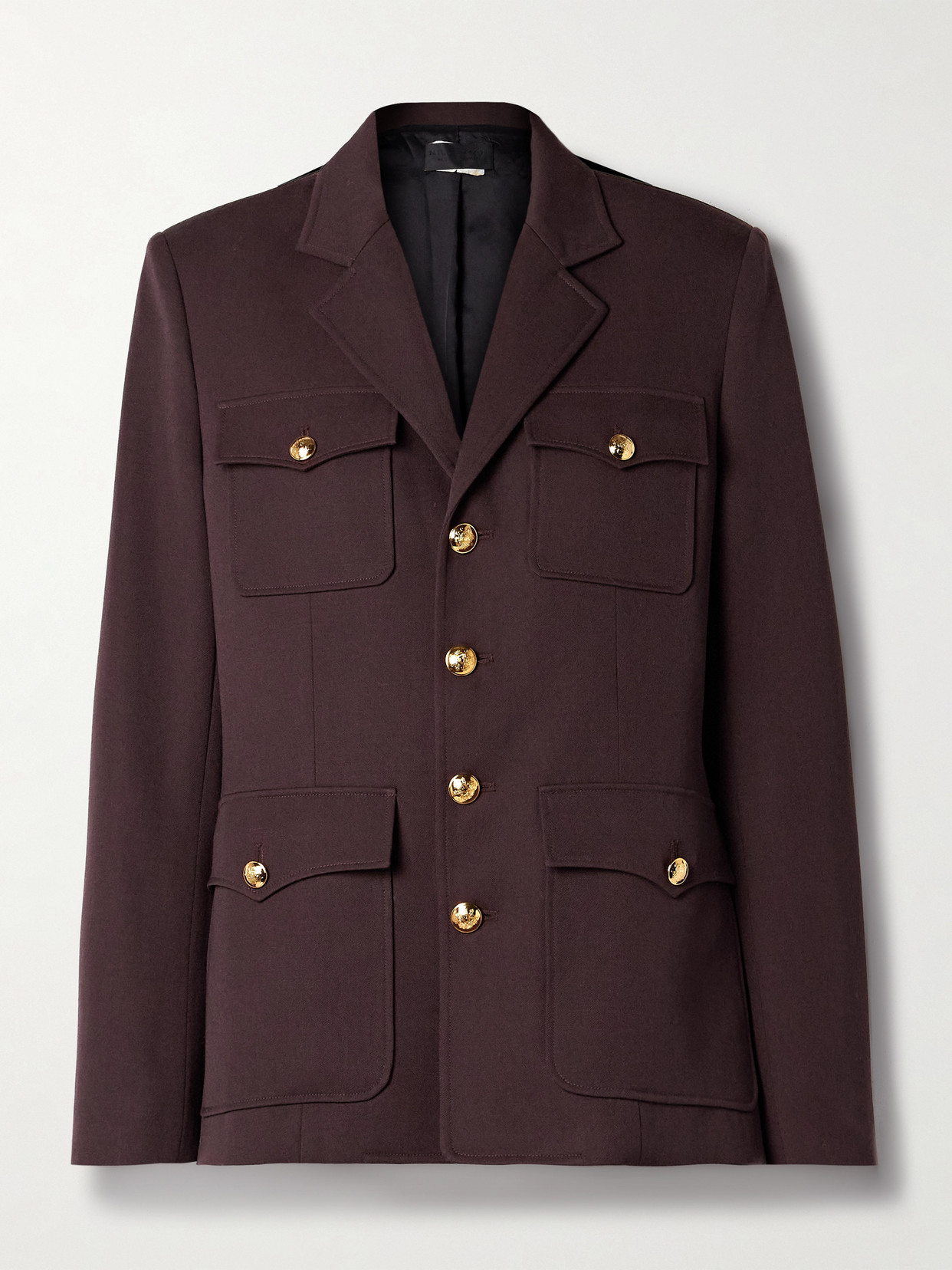 Nili Lotan Nelson Wool-twill Jacket