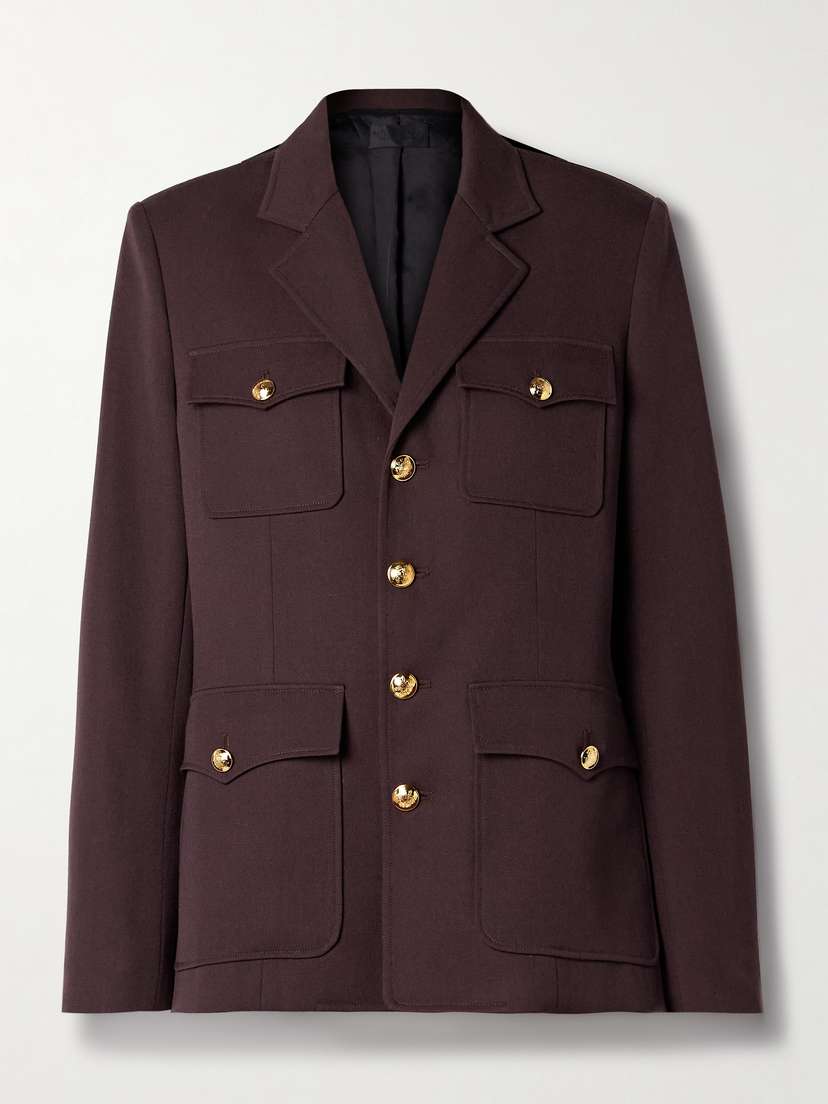Nili Lotan Nelson Wool-twill Jacket