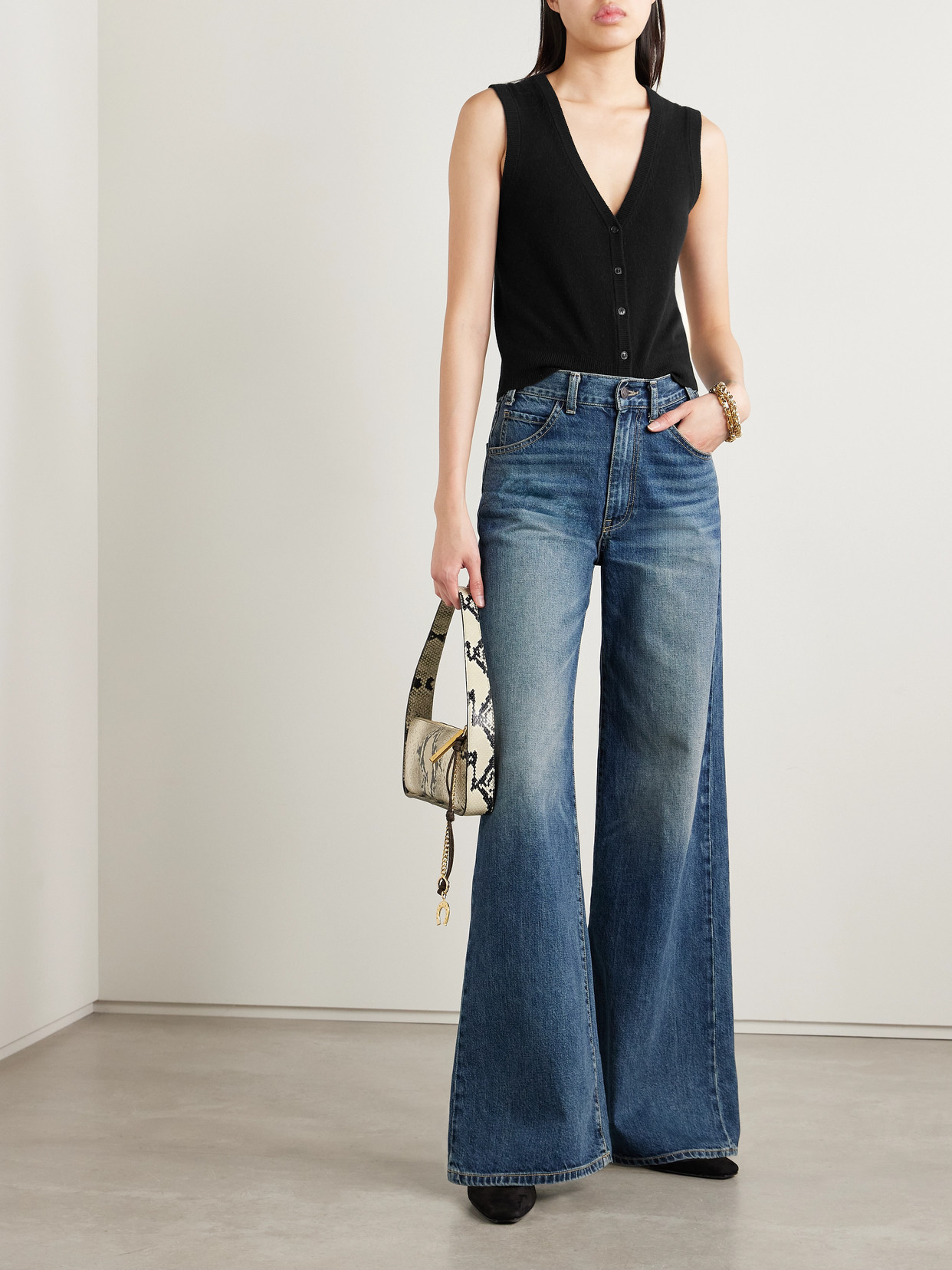 Nili Lotan Porter Cashmere Vest