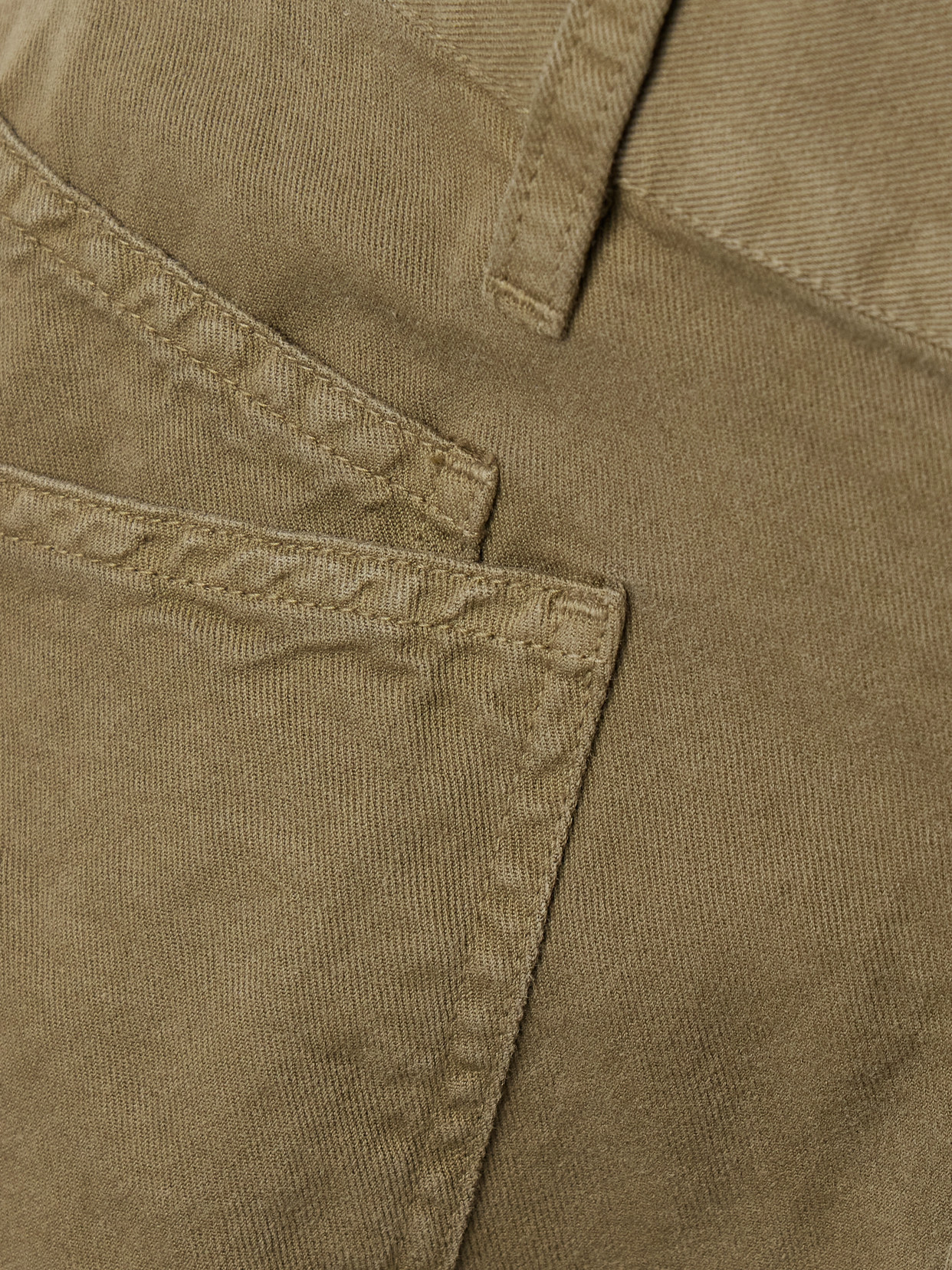 Nili Lotan Shon Cotton And Linen-blend Twill Tapered Pants In Brown