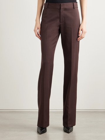 Nili Lotan Ivan wool-twill straight-leg pants