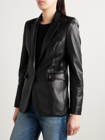 Nili Lotan Belmonde leather blazer