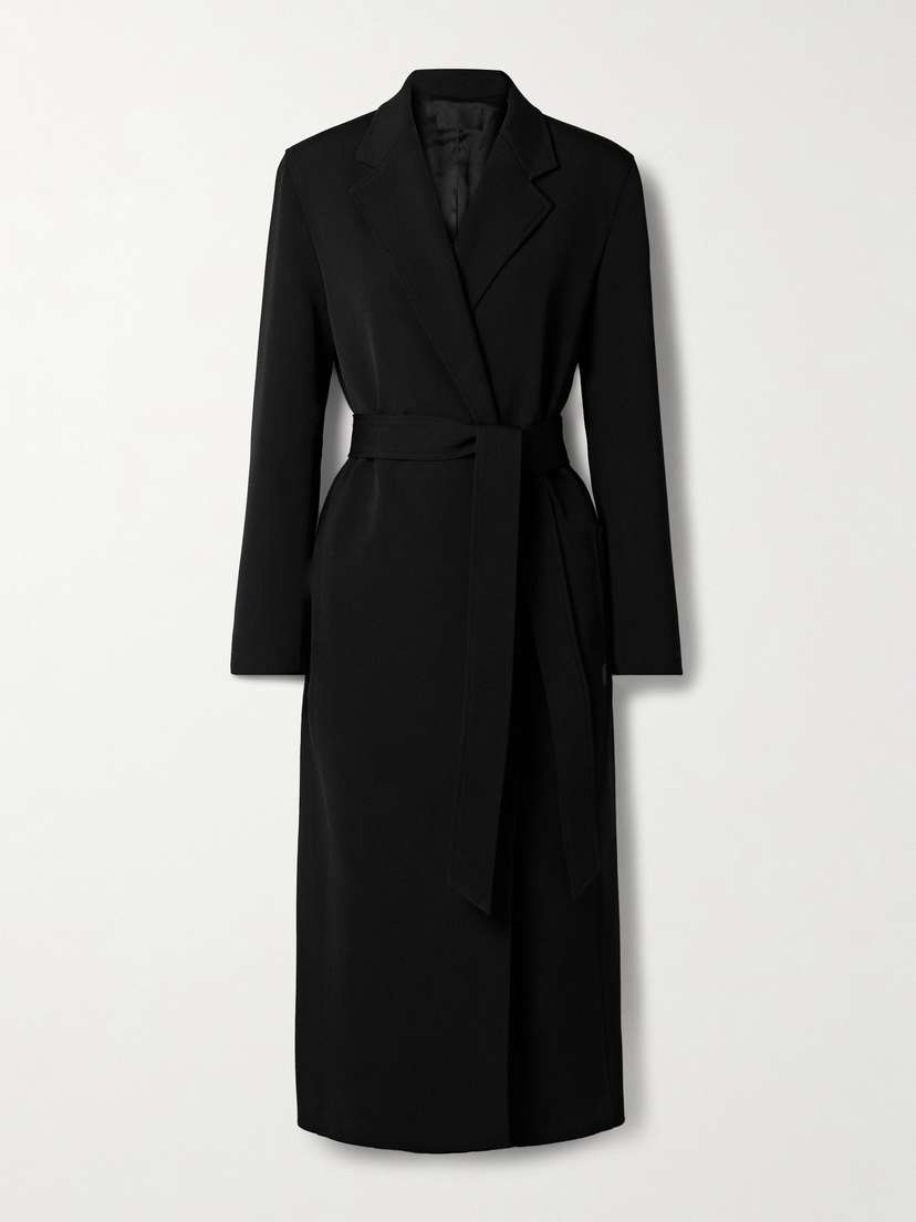 Nili Lotan Bobby Belted Twill Coat
