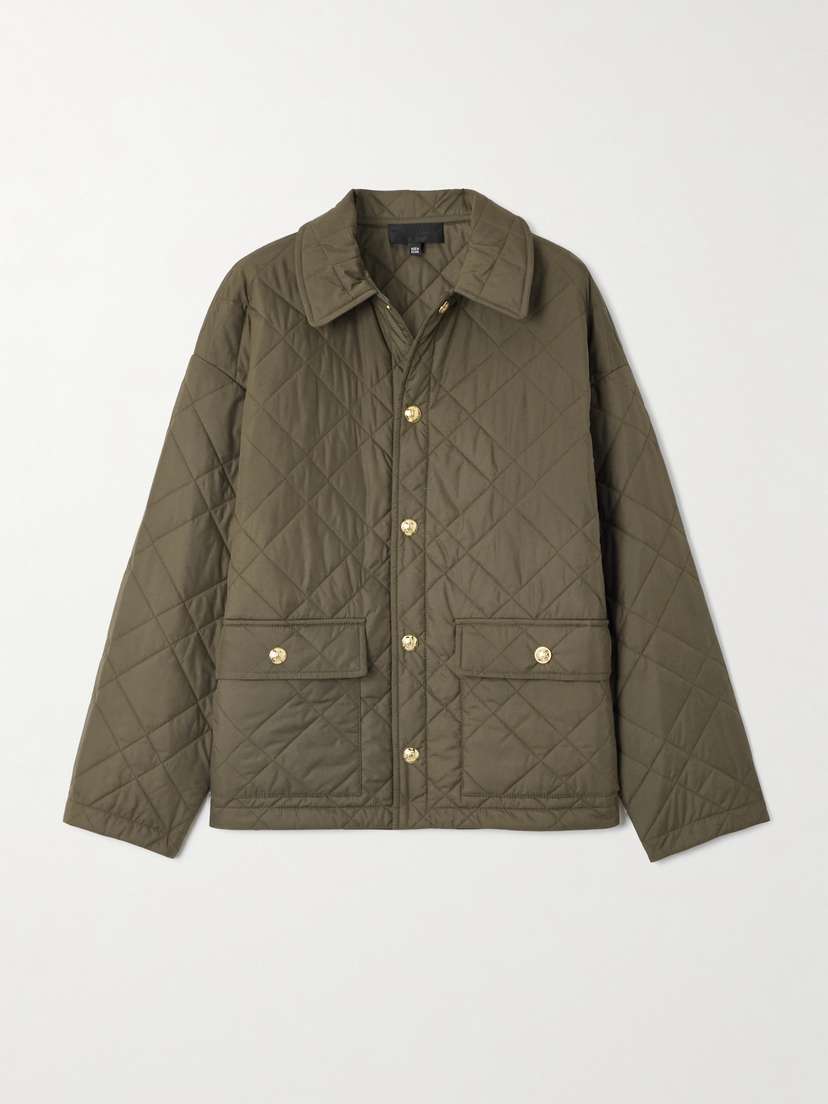 Nili Lotan Helah Quilted Shell Jacket