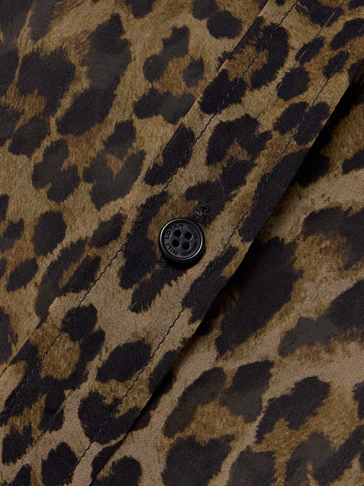 Nili Lotan Gaia Leopard-print Silk Crepe De Chine Shirt In Animal Print