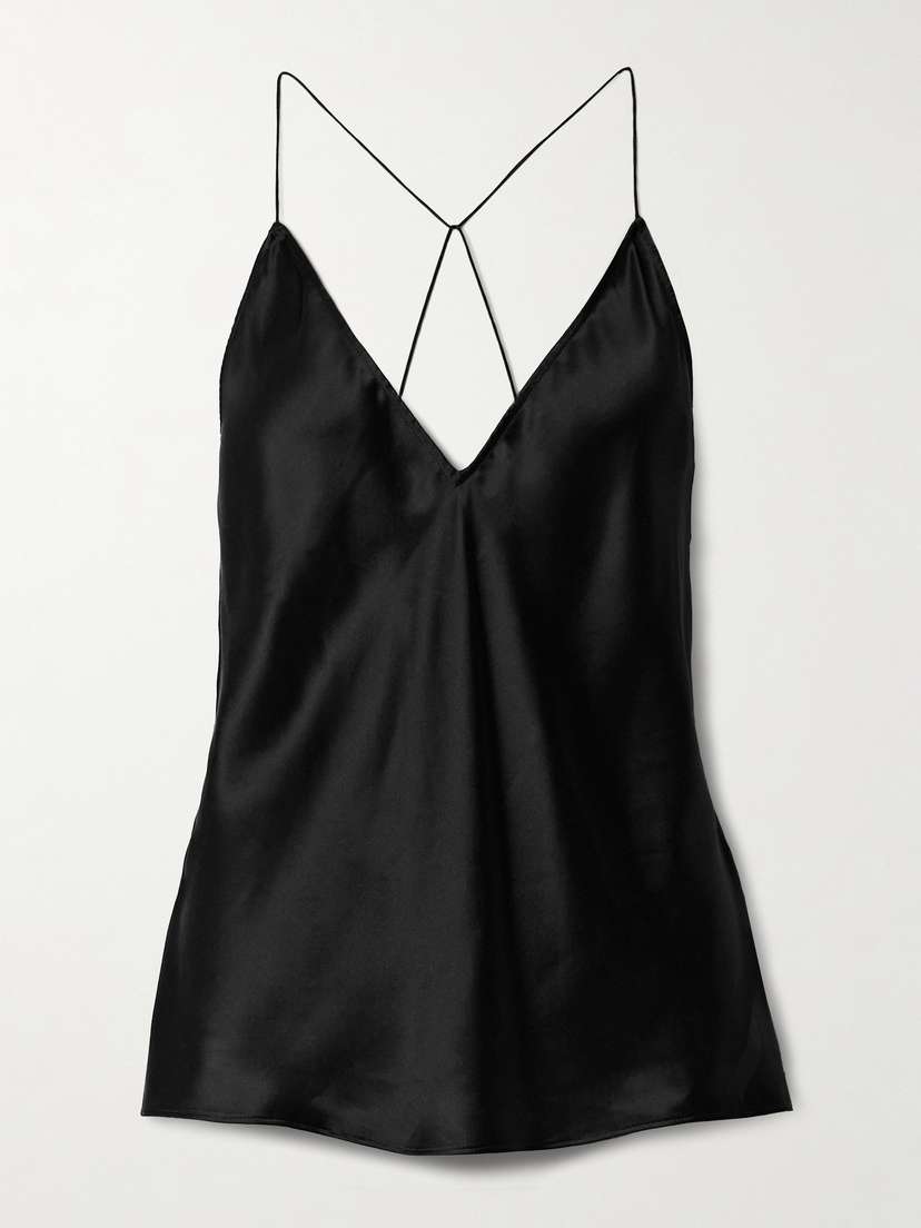 Nili Lotan Emile Silk-charmeuse Camisole