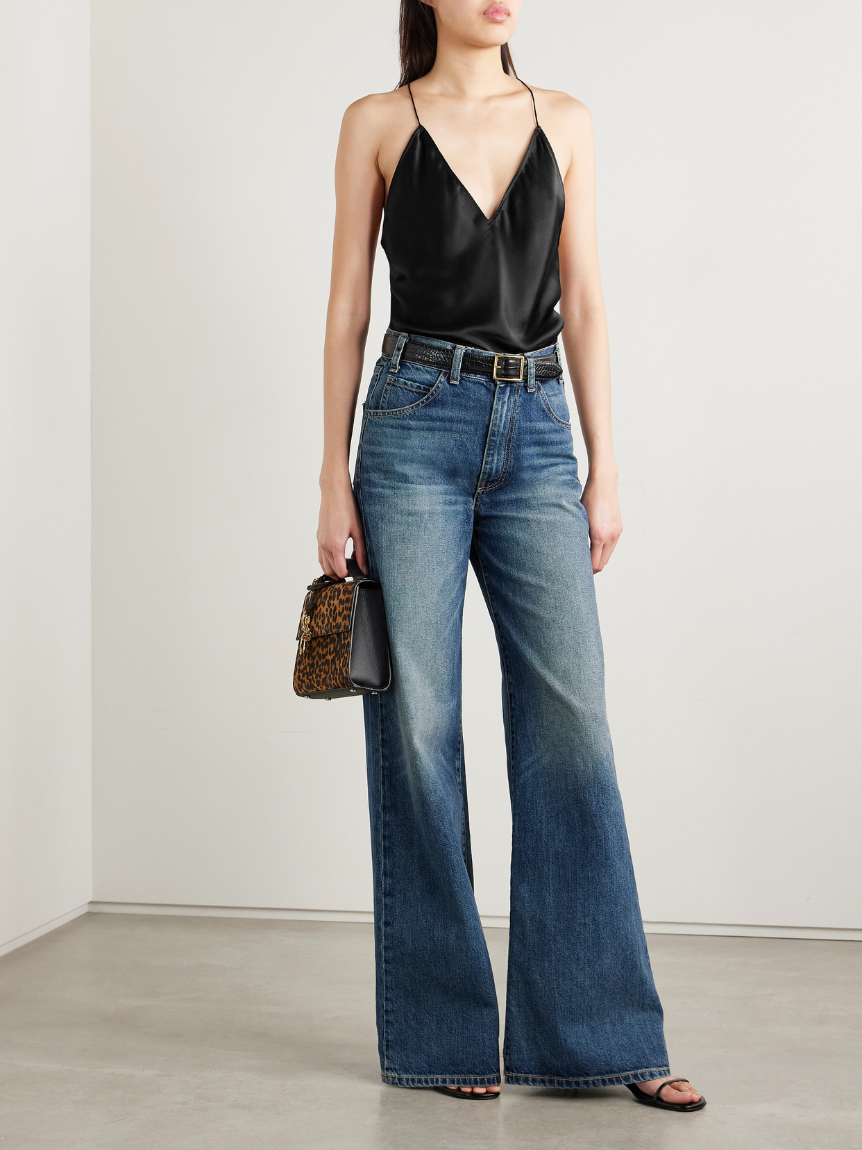 Nili Lotan Emile Silk-charmeuse Camisole
