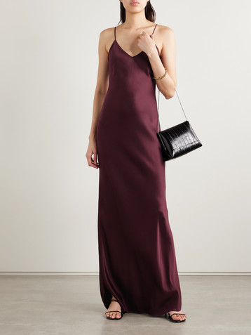 Nili Lotan Cami silk-satin gown
