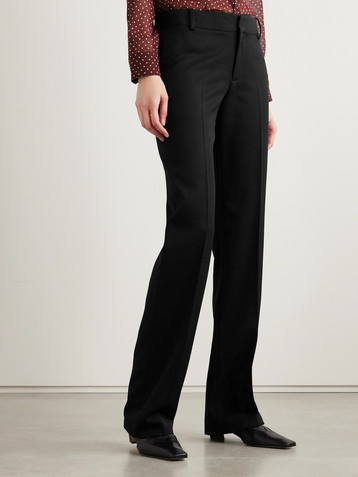 Nili Lotan Ivan wool-twill straight-leg pants