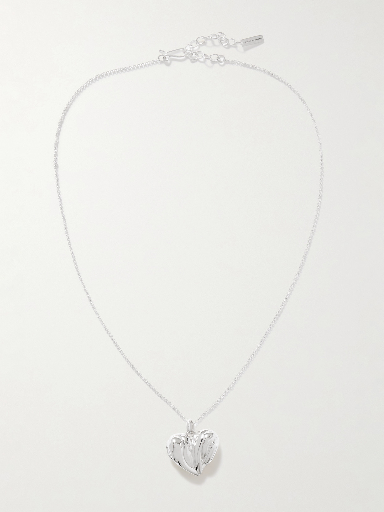 Completedworks Recycled Silver Necklace In Metallic