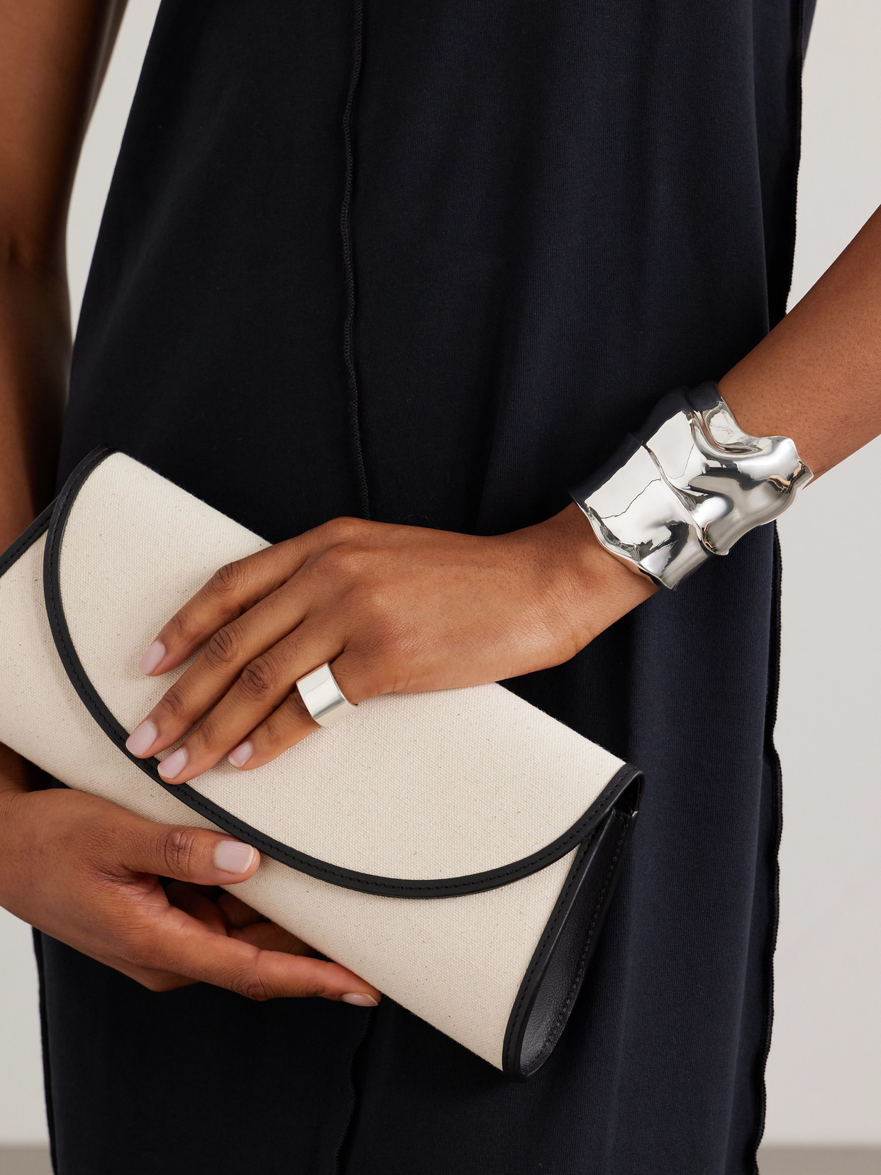 Completedworks Pool Silver-plated Cuff