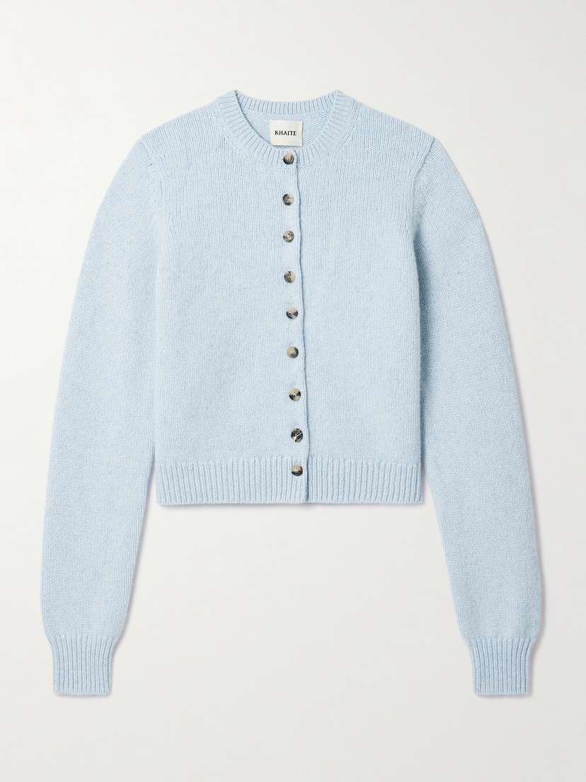 Khaite Everheart Cashmere Cardigan