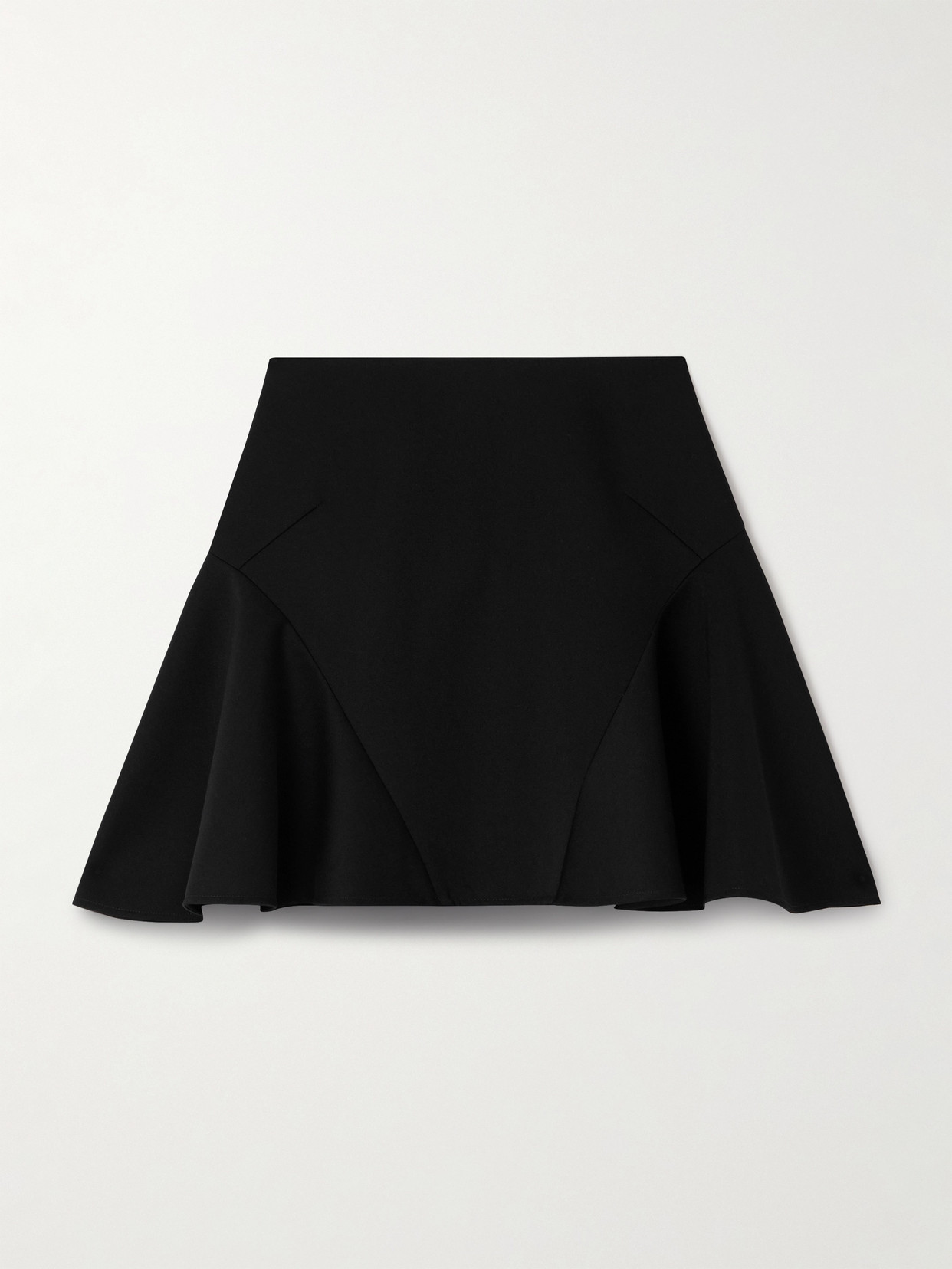 Givenchy Ruffled Mini Skirt In Wool