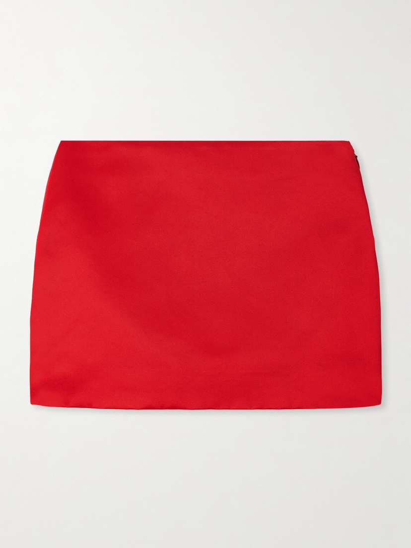 Givenchy Silk-gabardine Mini Skirt