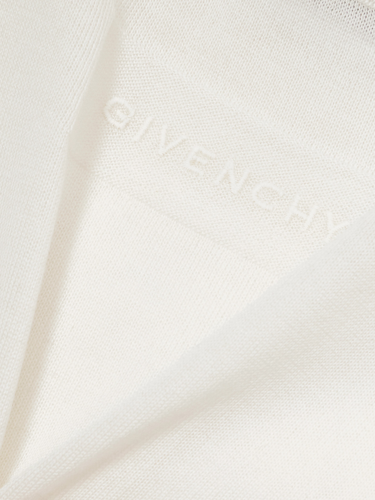 Givenchy Cashmere Sweater In White
