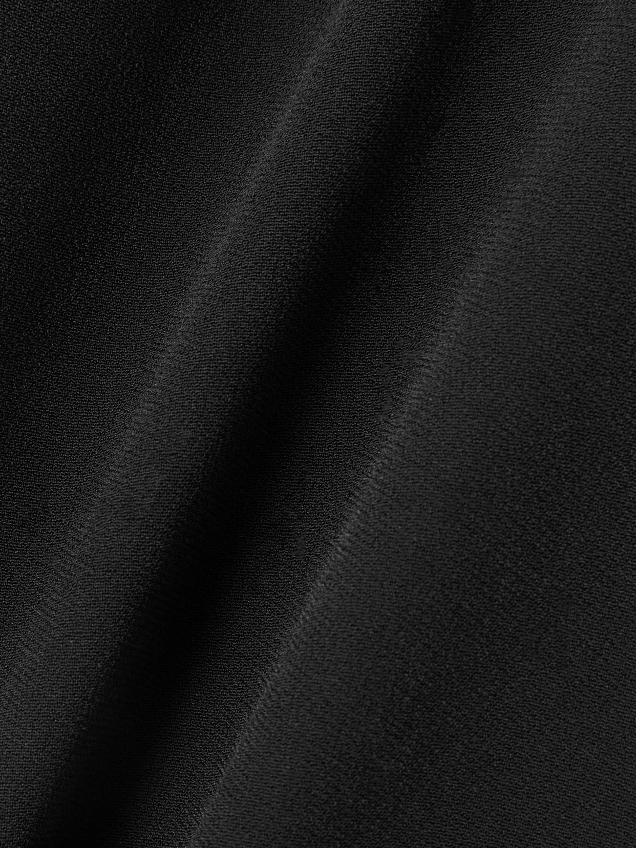 Givenchy Robe Mi-longue À Encolure Carrée In Black