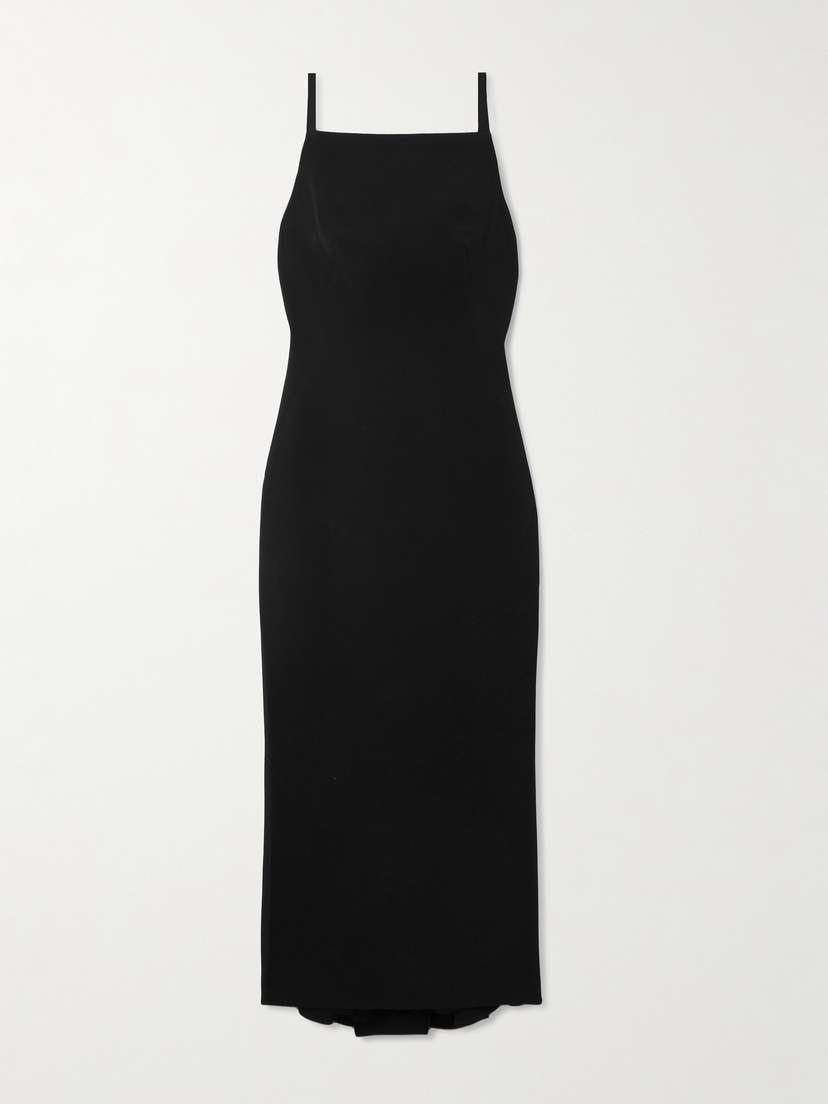 Givenchy Draped Cady Midi Dress