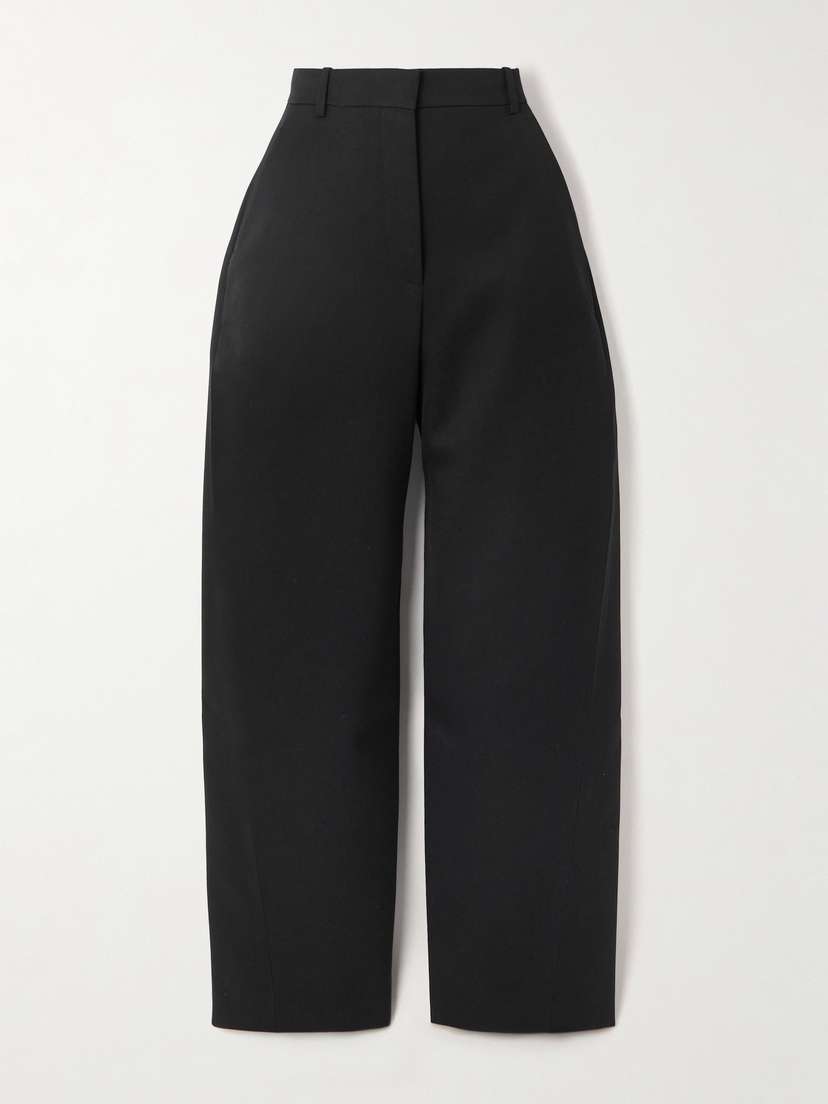 Givenchy Grain De Poudre Wool Tapered Pants