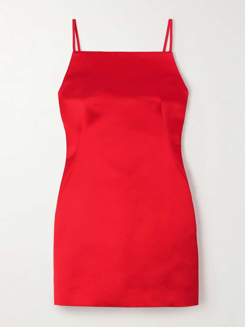 Givenchy Silk-gabardine Mini Dress