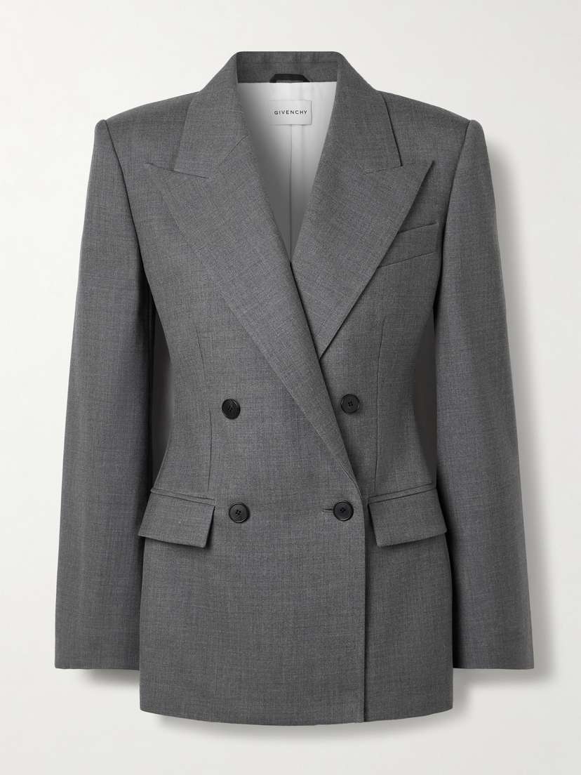 Givenchy Double-breasted Wool-twill Blazer