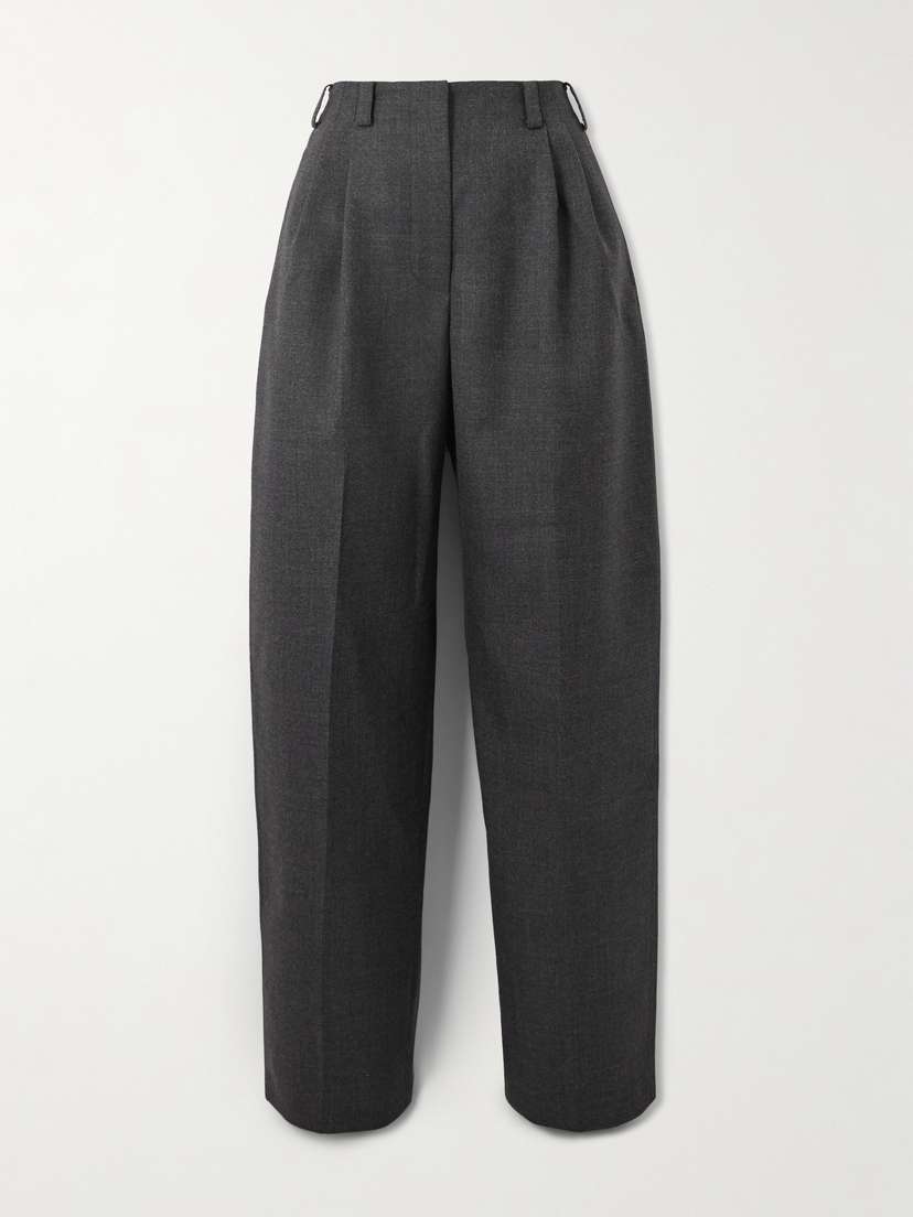 Givenchy Pleated Wool Tapered Pants
