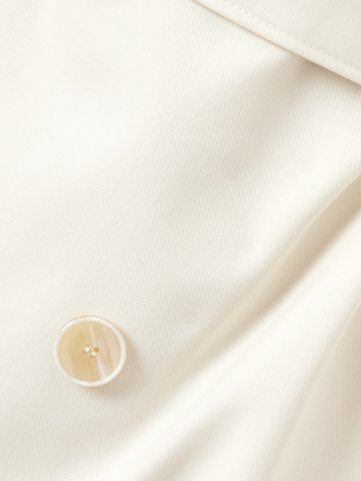 Givenchy Cocoon Shoulder Double-breasted Belted Trench Coat In Neutral