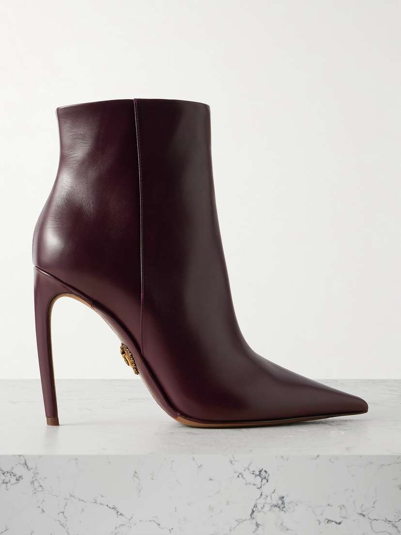Dolce & Gabbana Devotion Leather Ankle Boots