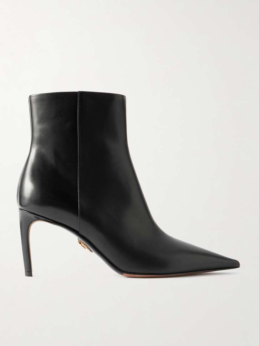 Dolce & Gabbana Devotion Leather Ankle Boots